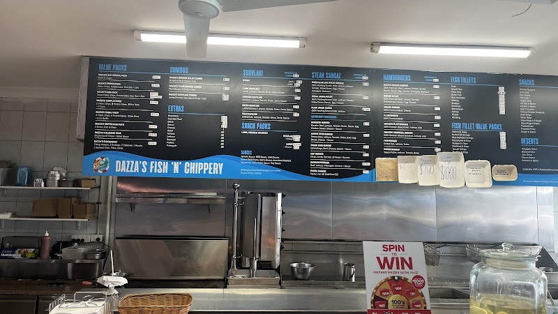 Dazza's Fish n Chippery — halal Fish & chips restaurant in Melton South