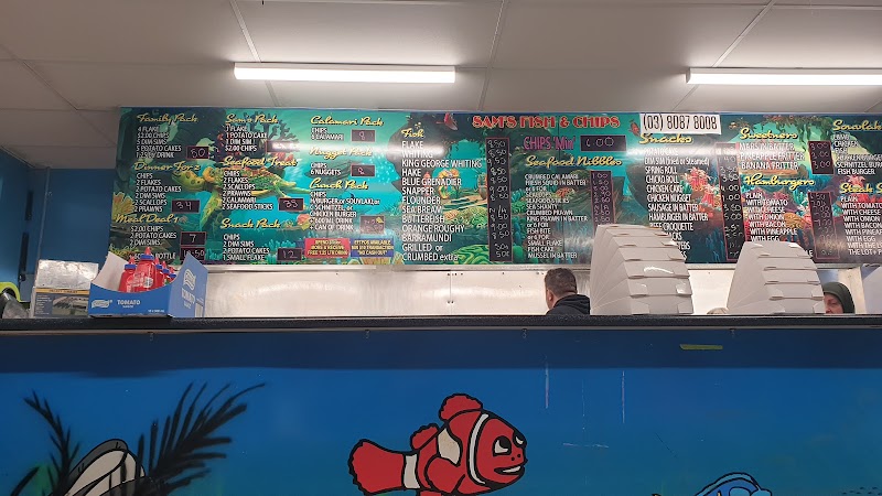 Sams Fish And Chips — halal Fish & chips restaurant in Werribee
