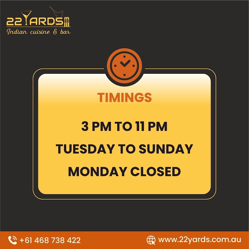 22 Yards — halal Indian restaurant in Craigieburn